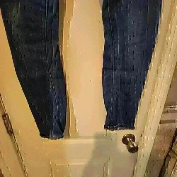 36. Distressed boyfriend jeans by G star size 25 medium wash - Picture 7 of 8